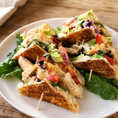 Club sándwich delicioso